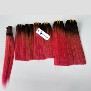 Virgin Hair Bundles With Closure Ombre 2 Tone